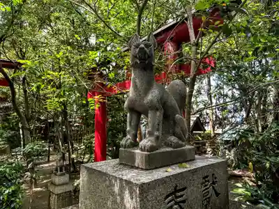 白郷稲荷神社の狛犬