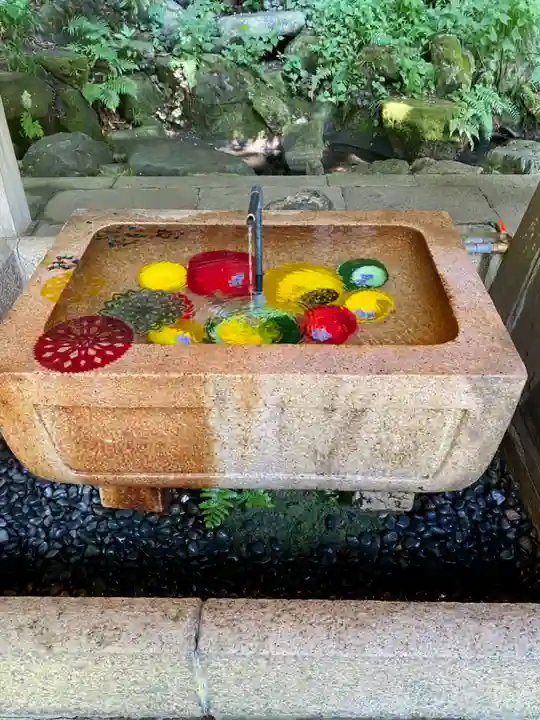 金崎宮の手水舎