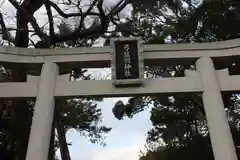 弓弦羽神社の鳥居