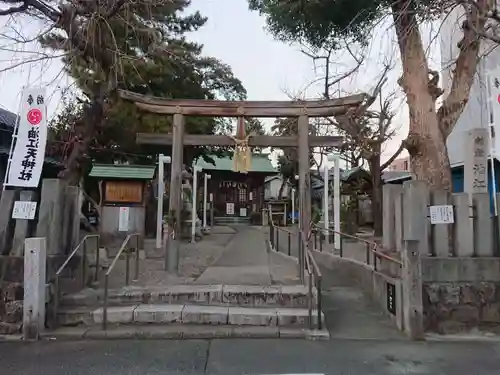 油江天神社の鳥居