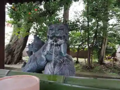居木神社の手水舎