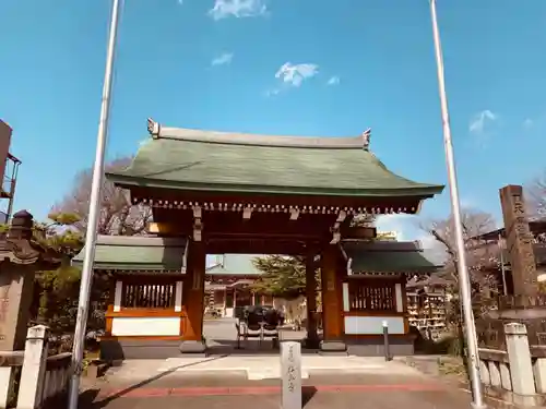 信立寺の山門・神門
