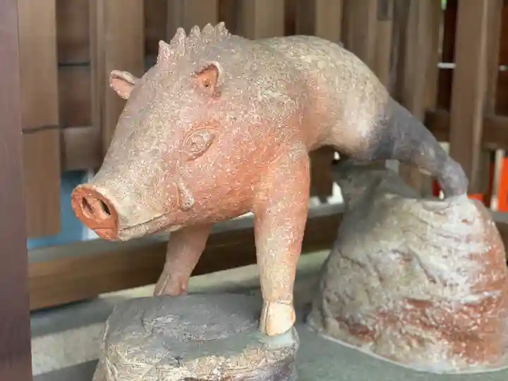 護王神社の狛犬