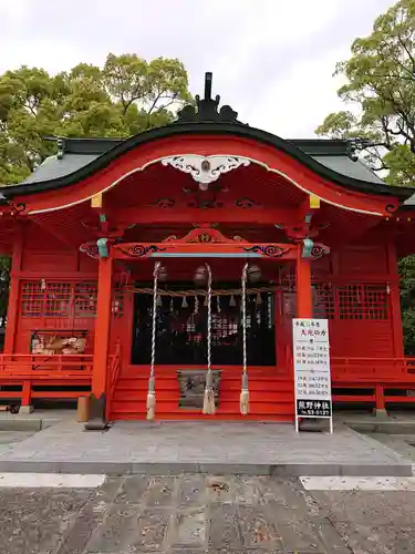 大牟田熊野神社の本殿