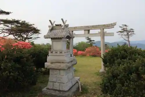 高柴山神社の鳥居