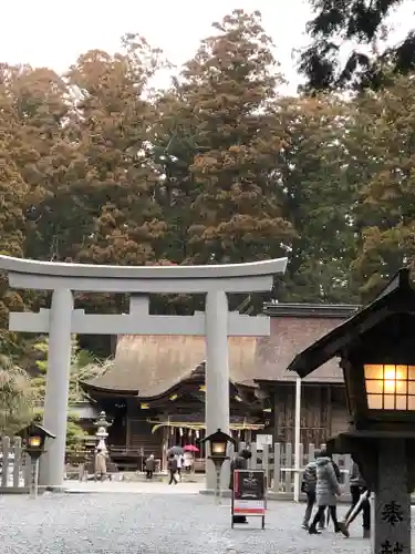 小國神社の鳥居