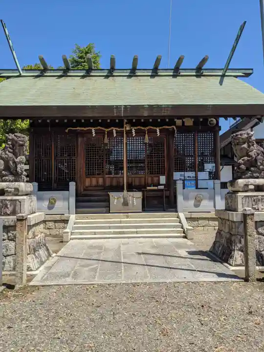 御井神社の本殿・本堂