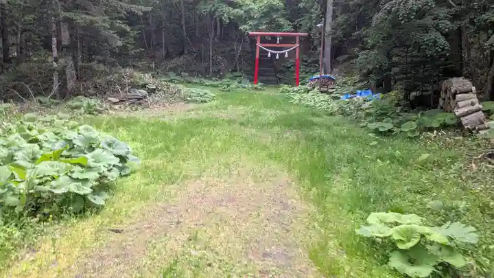 糠平神社の鳥居