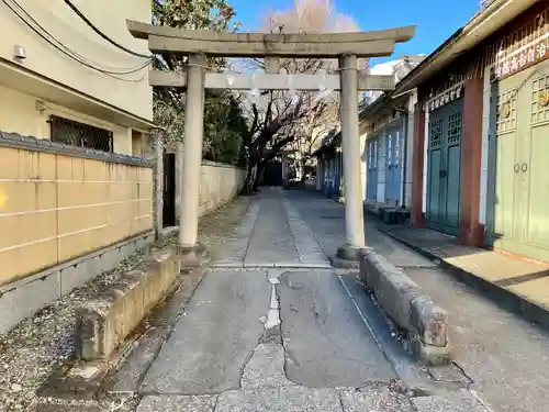 田端八幡神社の鳥居