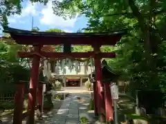 本太氷川神社の鳥居