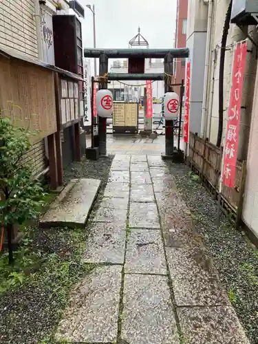 金刀毘羅神社の鳥居