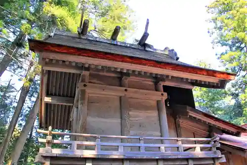 湯野神社の本殿