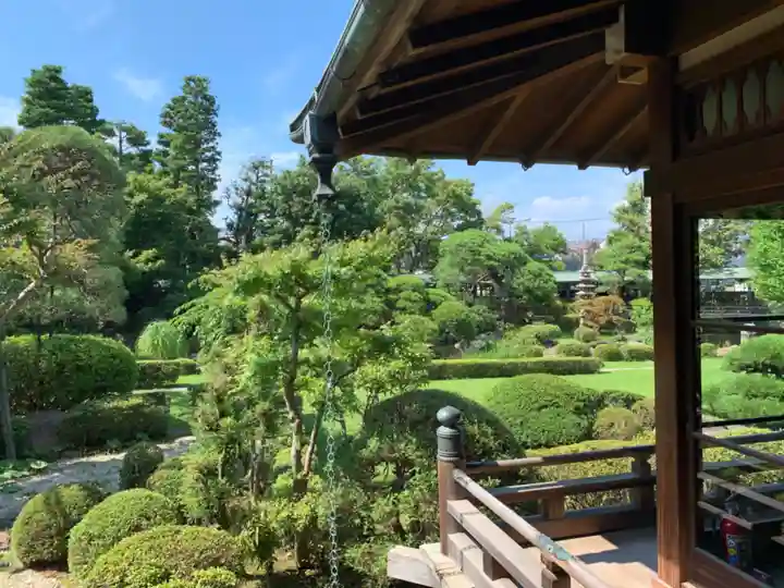 題経寺(柴又帝釈天)の庭園