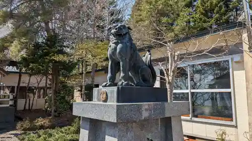 厚岸真龍神社の狛犬