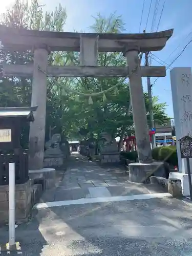 神炊館神社 ⁂奥州須賀川総鎮守⁂の鳥居