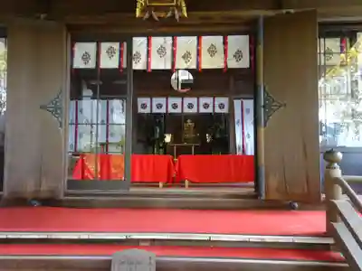 弥生神社の本殿・本堂