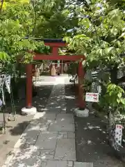 旗上弁財天社の鳥居