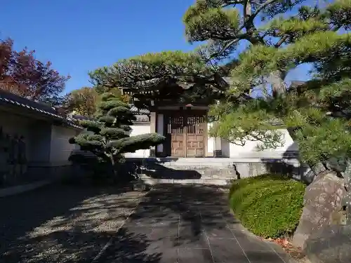 禪定院の山門