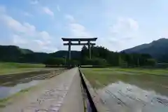 大斎原（熊野本宮大社旧社地）の鳥居