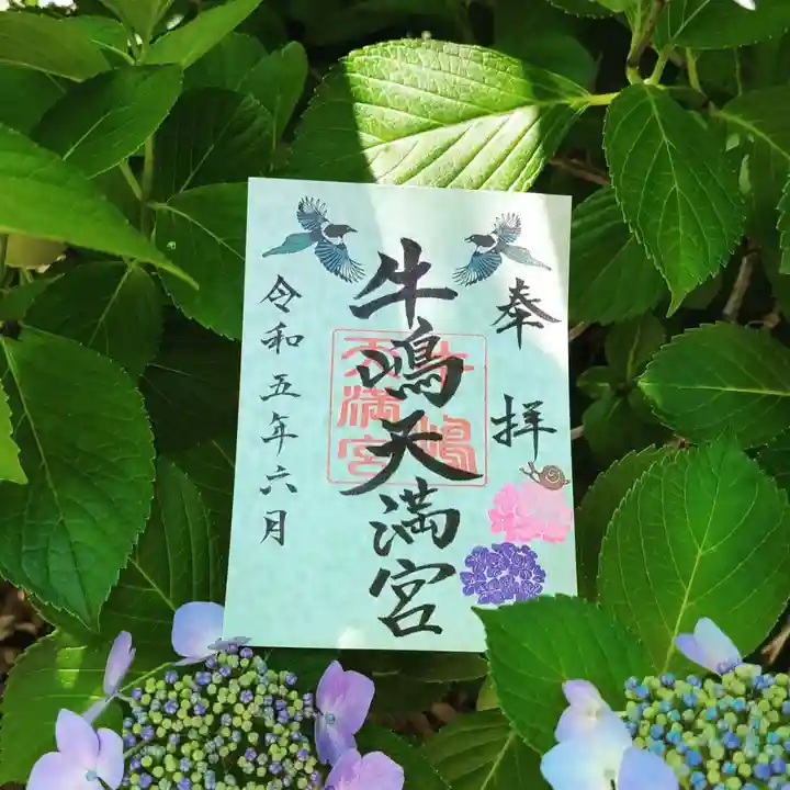 牛嶋天満宮の御朱印