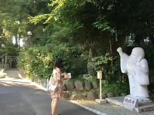 五所神社の像