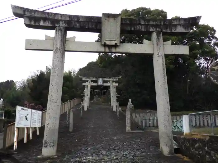 天石門別八倉比売神社の鳥居