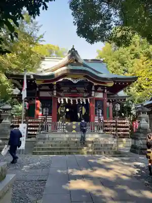 南沢氷川神社の本殿・本堂
