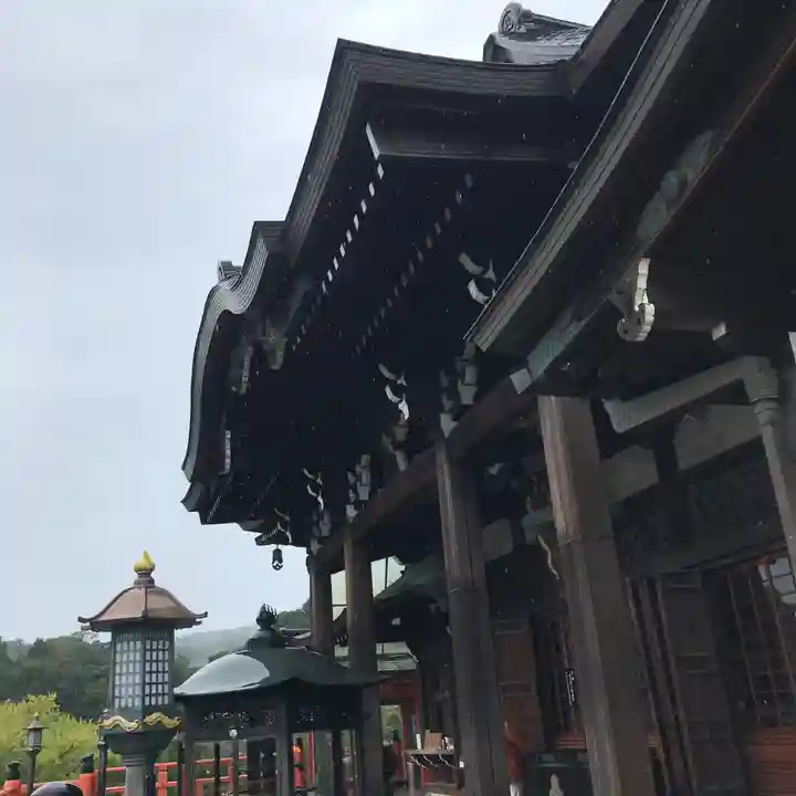 朝護孫子寺の本殿・本堂