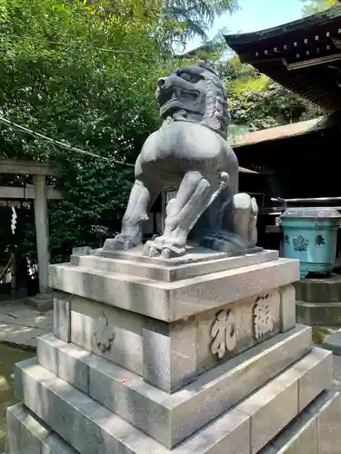 諏方神社の狛犬