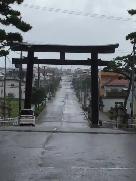 函館八幡宮の鳥居