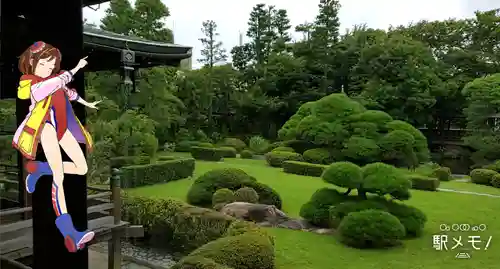 題経寺（柴又帝釈天）の庭園