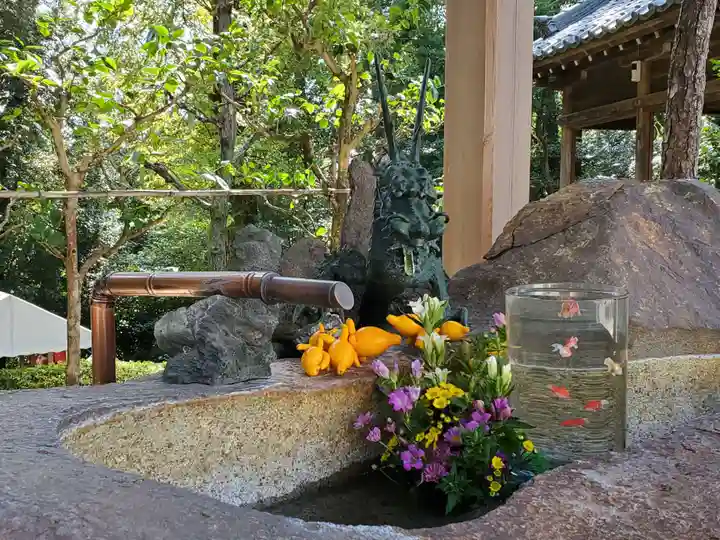 白山宮の手水舎