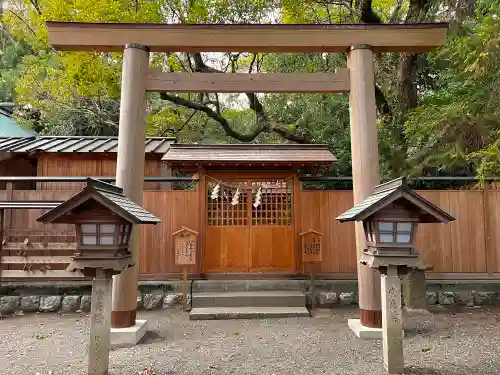 蒲神明宮の鳥居