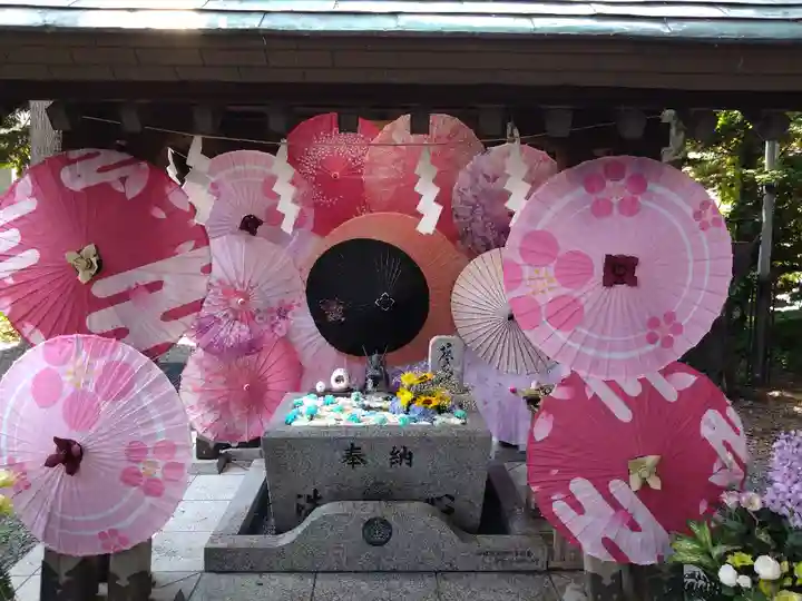 札幌諏訪神社の手水舎