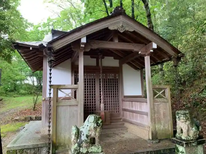 永井谷大歳神社の本殿・本堂
