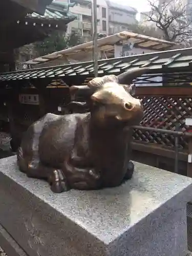 湯島天満宮の狛犬