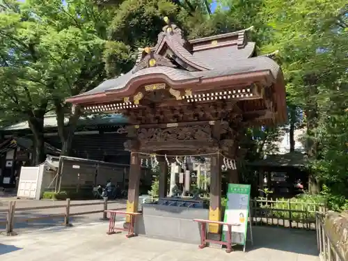 大國魂神社の手水舎
