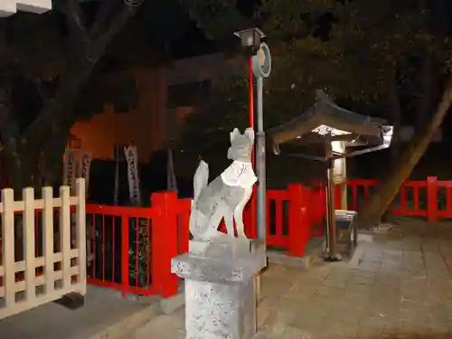 千代保稲荷神社の狛犬