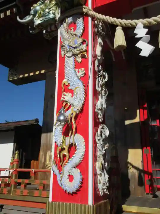 加波山神社真壁拝殿の芸術