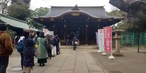 渋谷氷川神社の本殿・本堂
