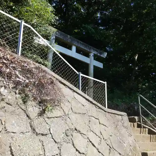 鉢形鷲神社の鳥居