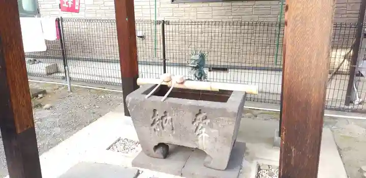 一実神社の手水舎