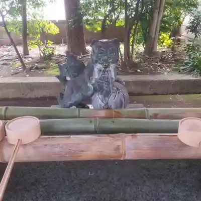 居木神社の手水舎