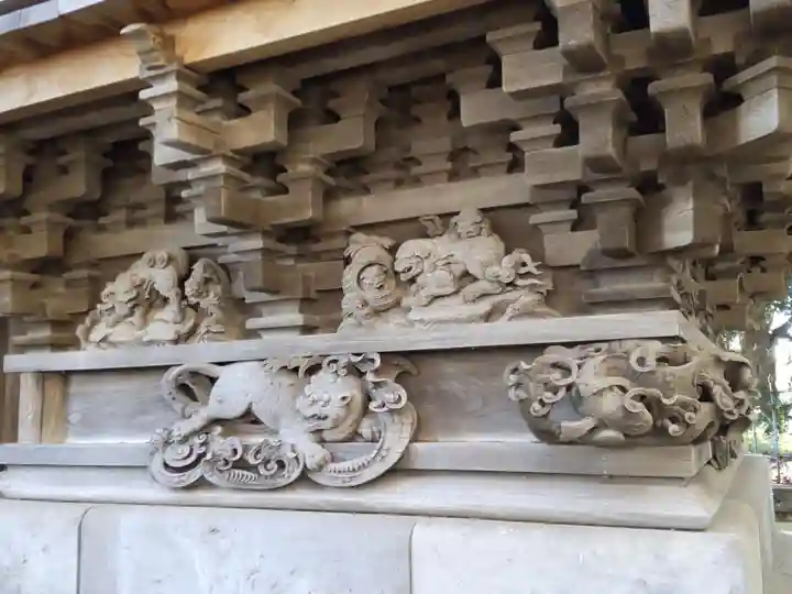 諏訪神社の芸術