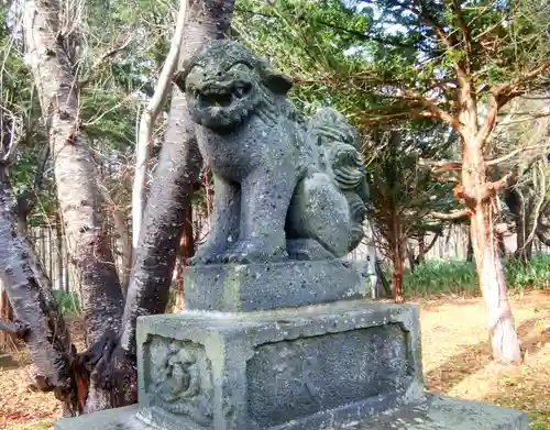 幾春別神社の狛犬