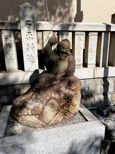 柳原蛭子神社の像