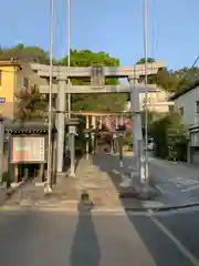 新羽杉山神社の鳥居