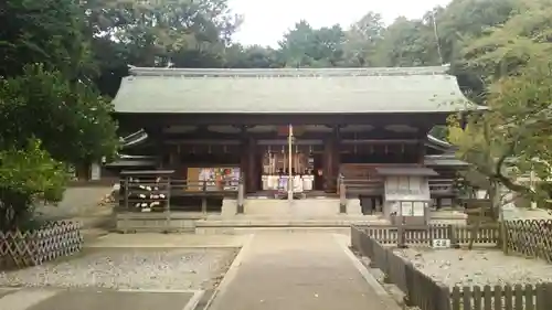 上地八幡宮の本殿・本堂