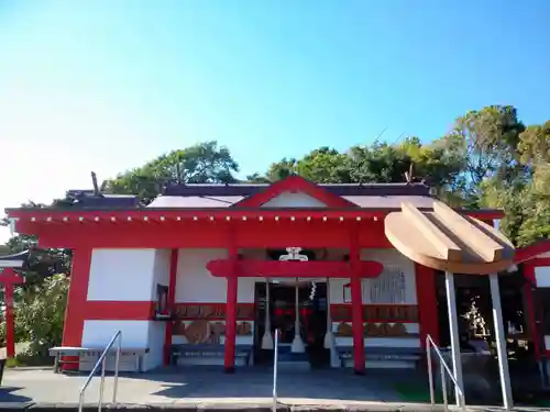 射楯兵主神社の本殿