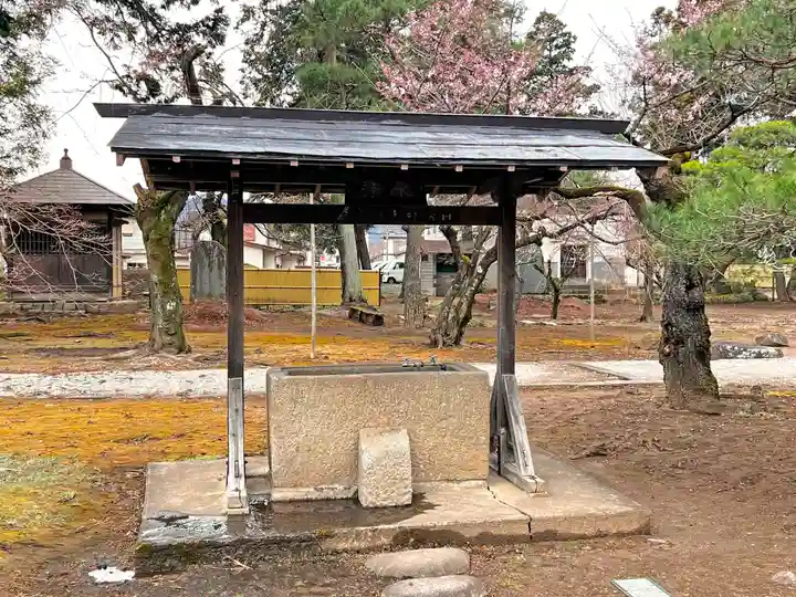 向嶽寺の手水舎